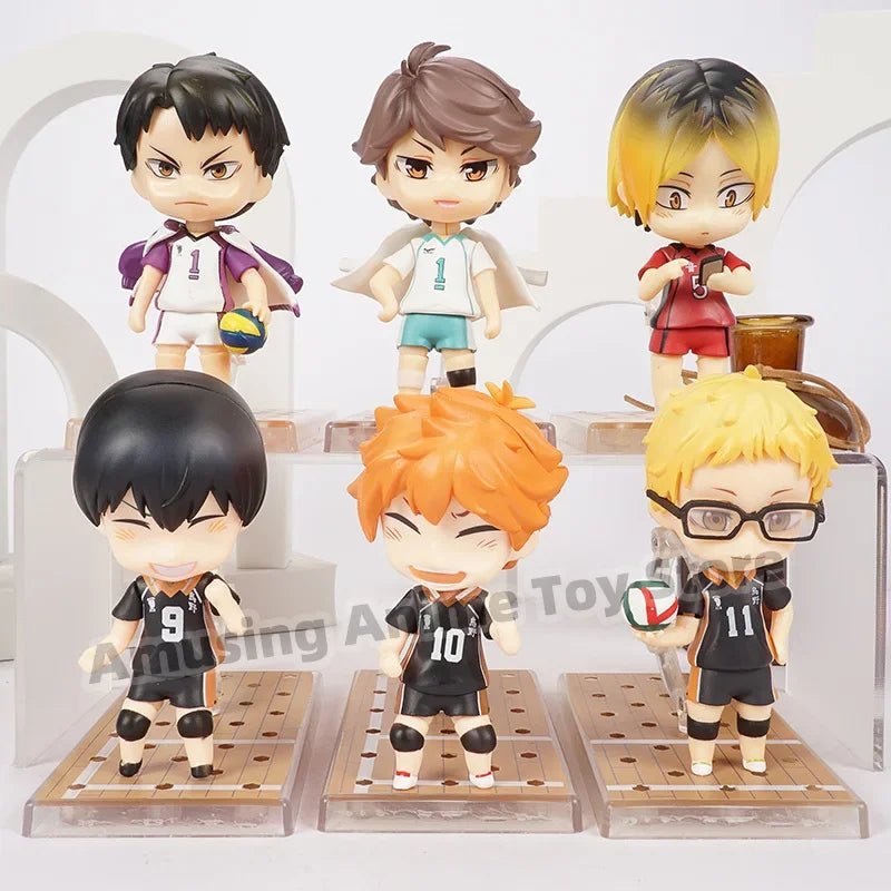 "Haikyuu!! Heroes Unleashed: Collectible Figures of Kenma, Hinata, Bokuto, and Nishinoya - Your Anime Dream Team in Miniature!" 🏐🌟 - The Little Big Store