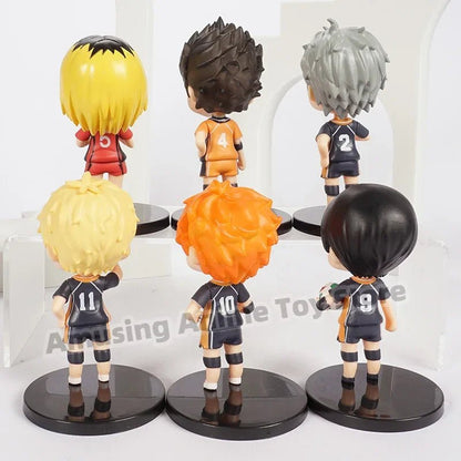 "Haikyuu!! Heroes Unleashed: Collectible Figures of Kenma, Hinata, Bokuto, and Nishinoya - Your Anime Dream Team in Miniature!" 🏐🌟 - The Little Big Store