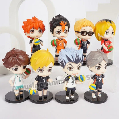 "Haikyuu!! Heroes Unleashed: Collectible Figures of Kenma, Hinata, Bokuto, and Nishinoya - Your Anime Dream Team in Miniature!" 🏐🌟 - The Little Big Store