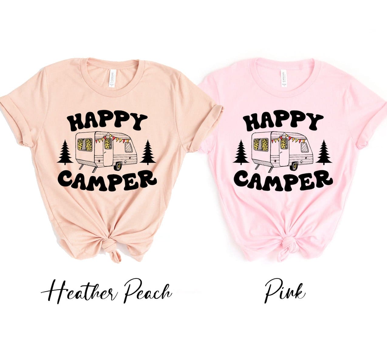 Happy Camper T-shirt - The Little Big Store