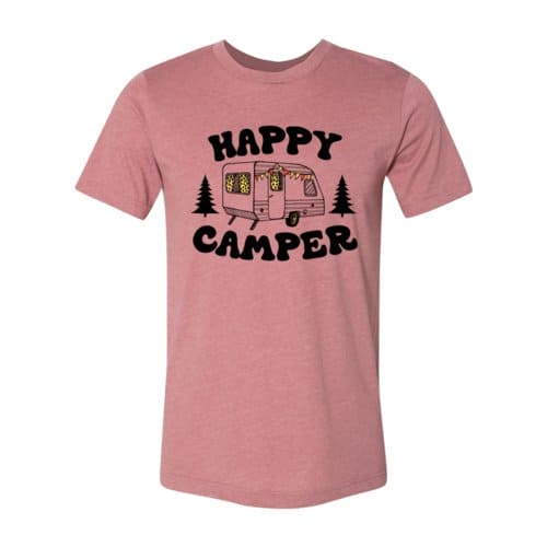 Happy Camper T-shirt - The Little Big Store