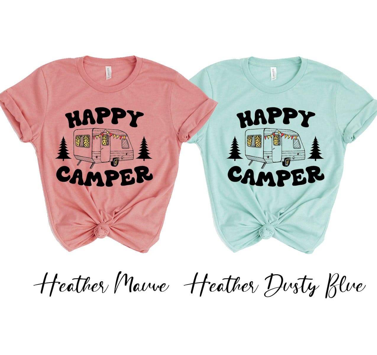 Happy Camper T-shirt - The Little Big Store