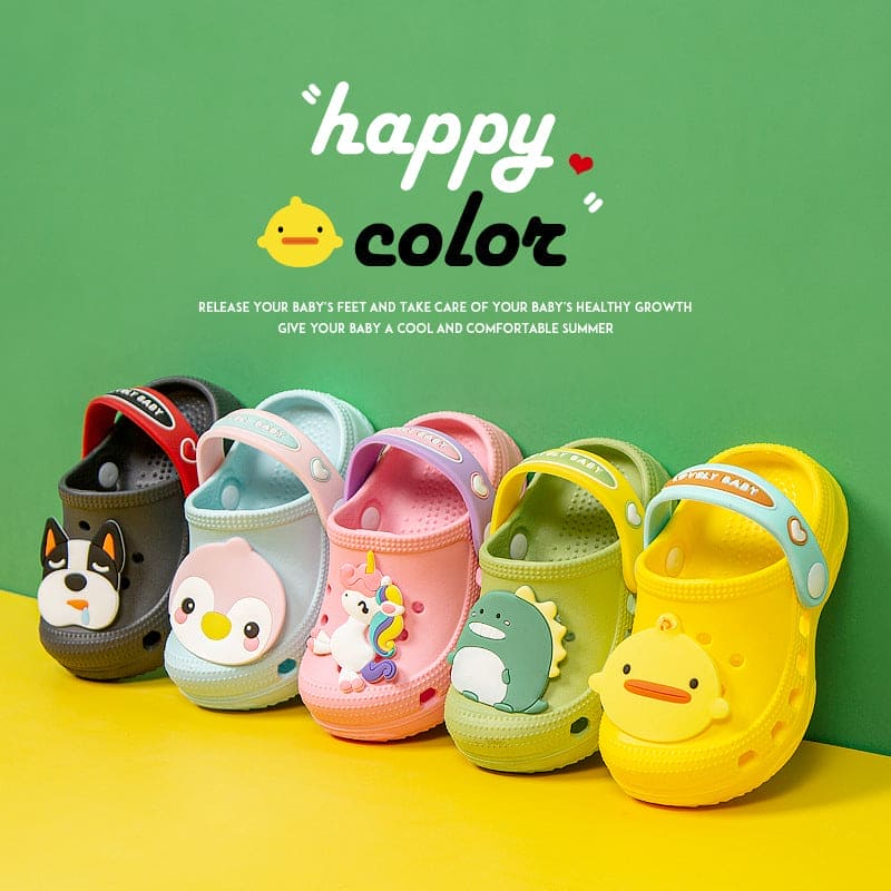 Happy Mary Summer Hole Shoes: Cute Children's Slippers for Beach Fun! - The Little Big Store