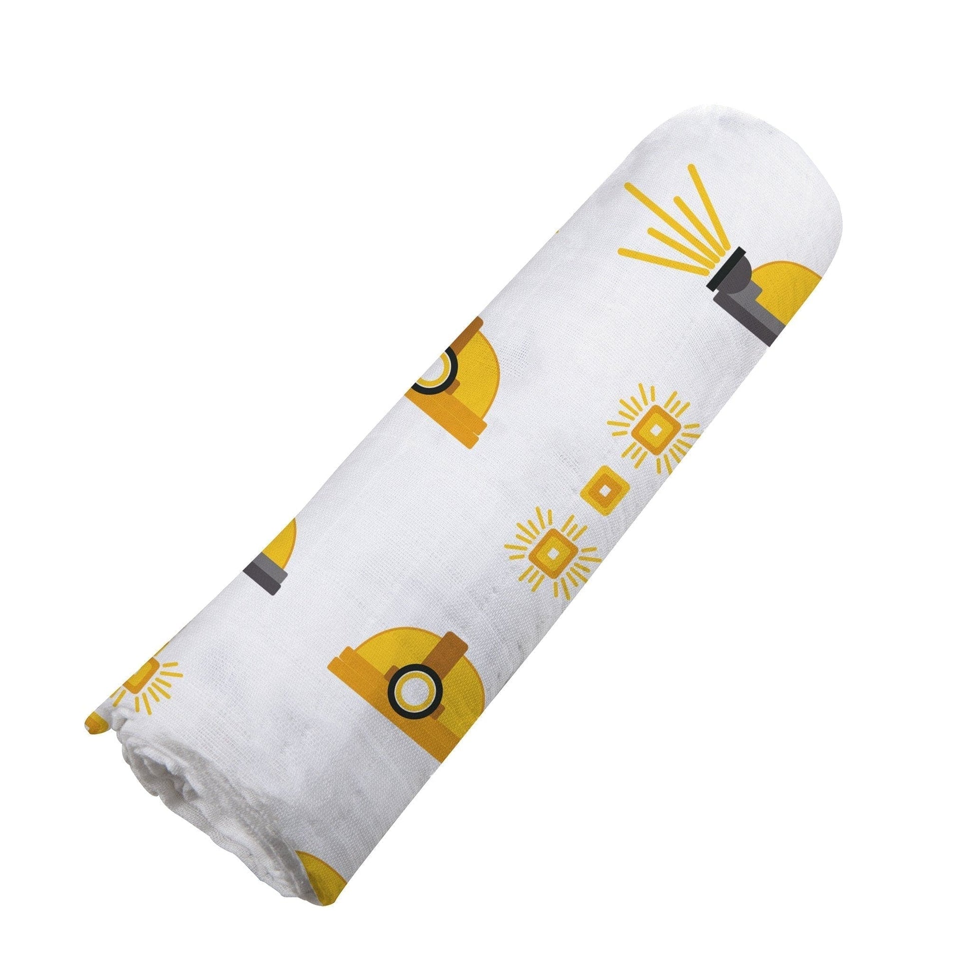 Hard Hat Bamboo Muslin Swaddle - The Little Big Store