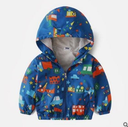 Hooded Maverick: Casual Coolness for Young Explorers – Boy's Trendy Jacket That Tops the Style Charts! - The Little Big Store