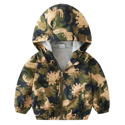 Hooded Maverick: Casual Coolness for Young Explorers – Boy's Trendy Jacket That Tops the Style Charts! - The Little Big Store