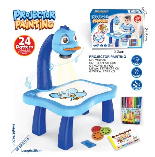 Illuminate Imagination: LED Drawing Table Toy for Creative Kids - The Little Big Store