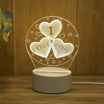 Illuminate Their Imagination with Our Kids 3D LED Creative Night Lamp! - The Little Big Store