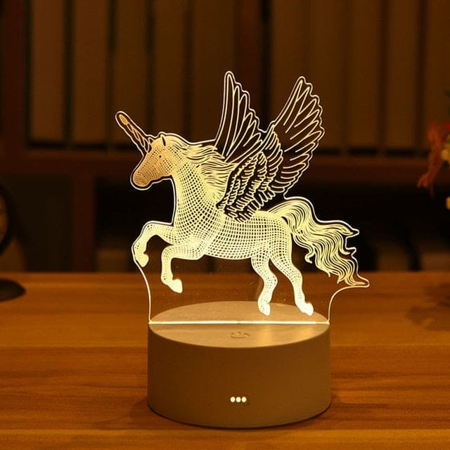 Illuminate Their Imagination with Our Kids 3D LED Creative Night Lamp! - The Little Big Store