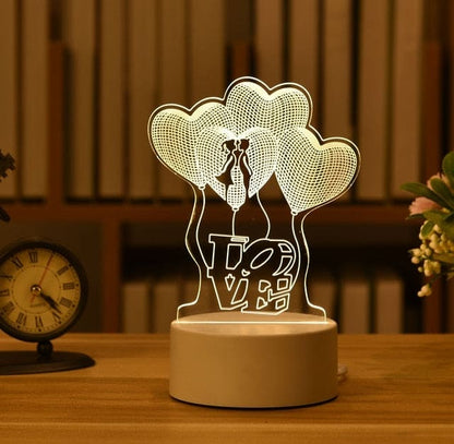 Illuminate Their Imagination with Our Kids 3D LED Creative Night Lamp! - The Little Big Store