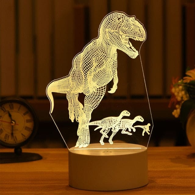 Illuminate Their Imagination with Our Kids 3D LED Creative Night Lamp! - The Little Big Store