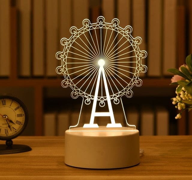 Illuminate Their Imagination with Our Kids 3D LED Creative Night Lamp! - The Little Big Store