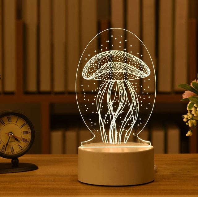 Illuminate Their Imagination with Our Kids 3D LED Creative Night Lamp! - The Little Big Store