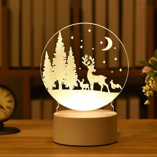 Illuminate Their Imagination with Our Kids 3D LED Creative Night Lamp! - The Little Big Store