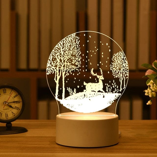 Illuminate Their Imagination with Our Kids 3D LED Creative Night Lamp! - The Little Big Store