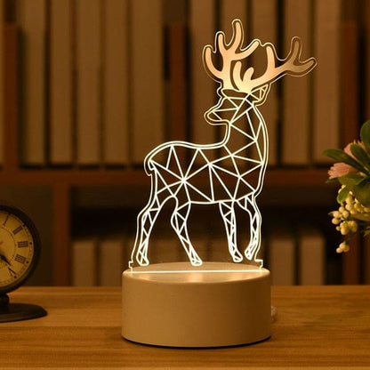 Illuminate Their Imagination with Our Kids 3D LED Creative Night Lamp! - The Little Big Store