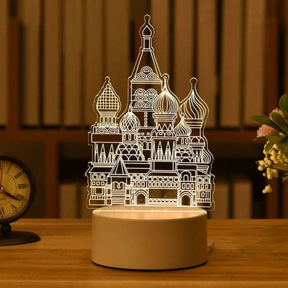 Illuminate Their Imagination with Our Kids 3D LED Creative Night Lamp! - The Little Big Store