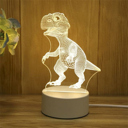 Illuminate Their Imagination with Our Kids 3D LED Creative Night Lamp! - The Little Big Store