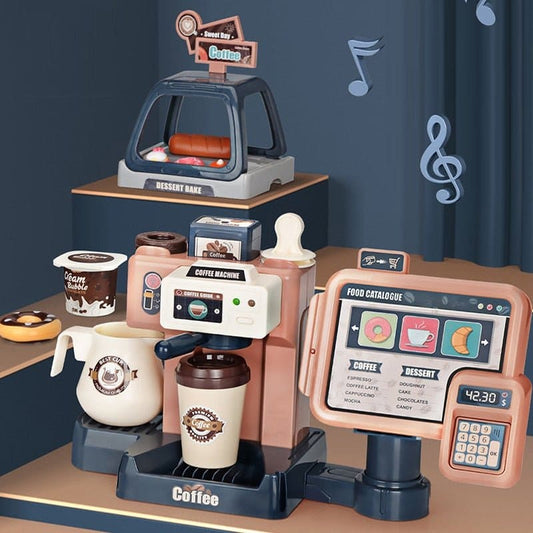 Kids Coffee Machine Toy Set - The Little Big Store