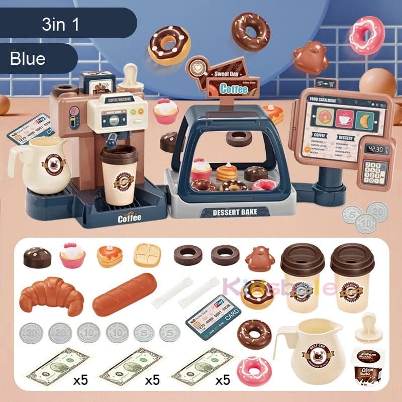 Kids Coffee Machine Toy Set - The Little Big Store