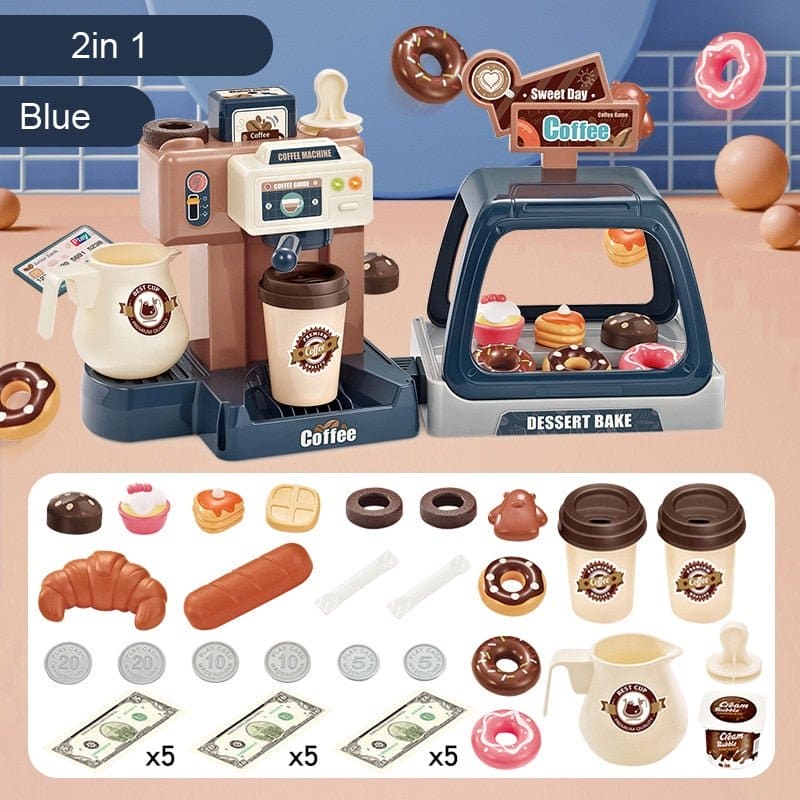 Kids Coffee Machine Toy Set - The Little Big Store