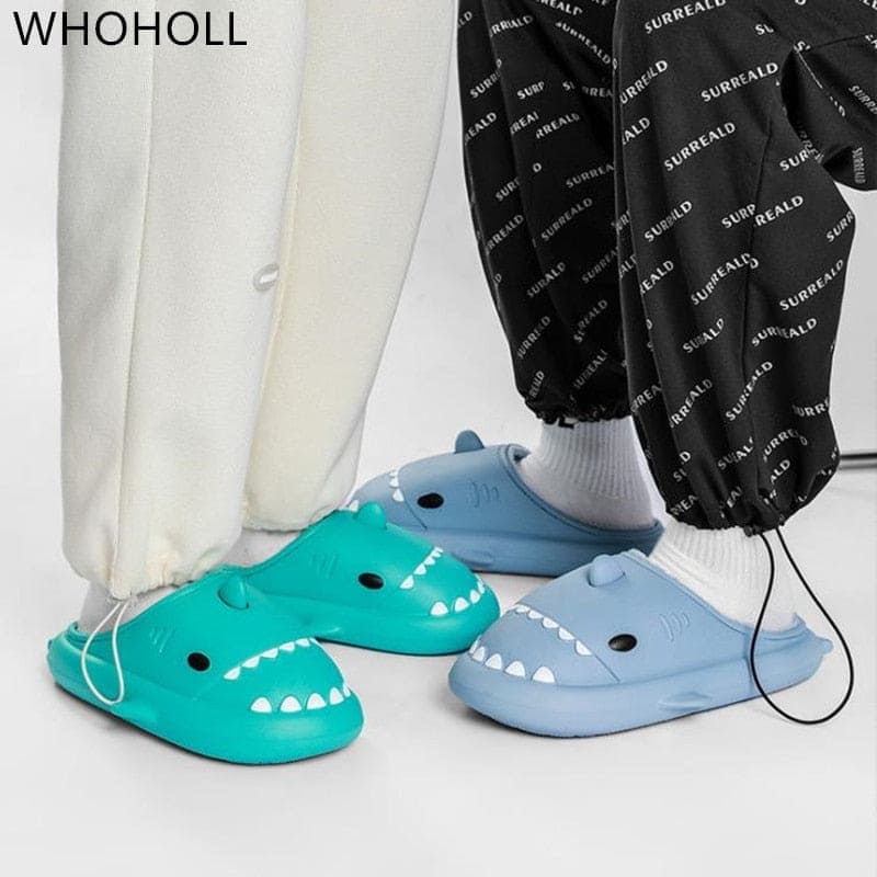 Kids Parents Shark Slippers - The Little Big Store