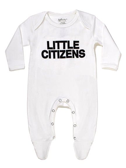 Little Citizens - Footed Onesie - 100% Organic - The Little Big Store