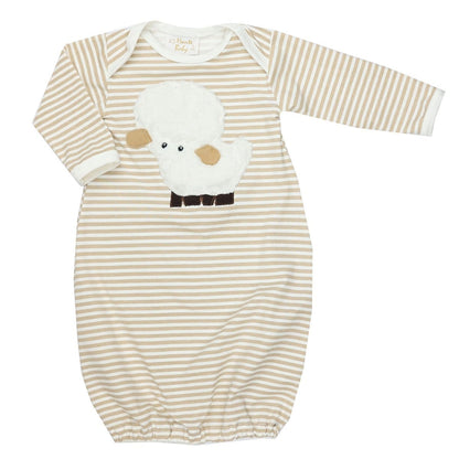 Little Lamb Newborn Boys Take Me Home Gown_ - The Little Big Store