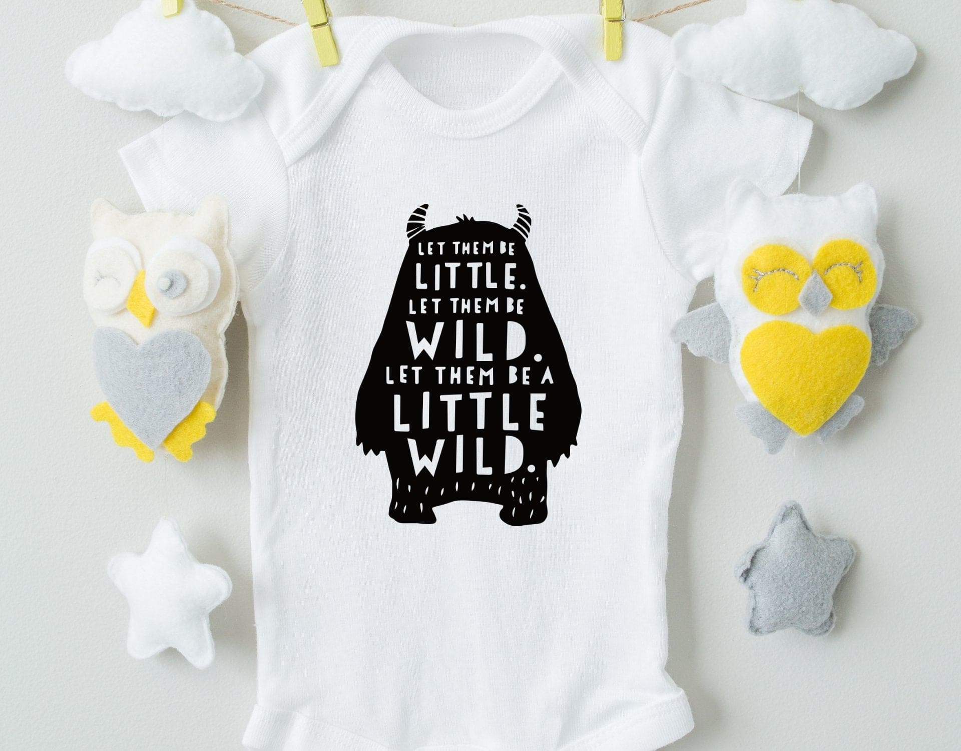 Little Wild Bodysuit/Cotton Baby Bodysuit - The Little Big Store