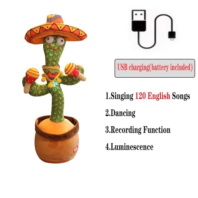 Lively & Lovably Huggable: Lovely Talking - Dancing Cactus - The Little Big Store