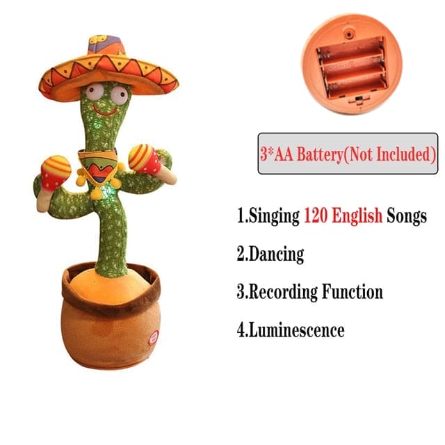 Lively & Lovably Huggable: Lovely Talking - Dancing Cactus - The Little Big Store