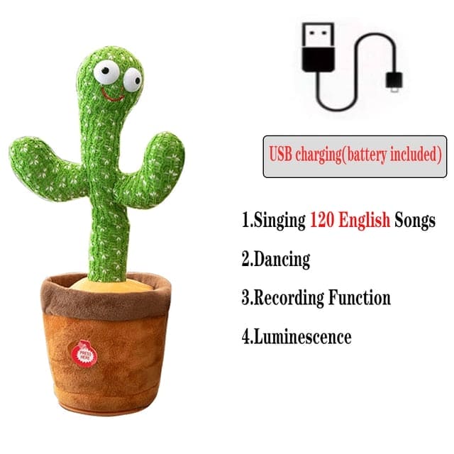 Lively & Lovably Huggable: Lovely Talking - Dancing Cactus - The Little Big Store