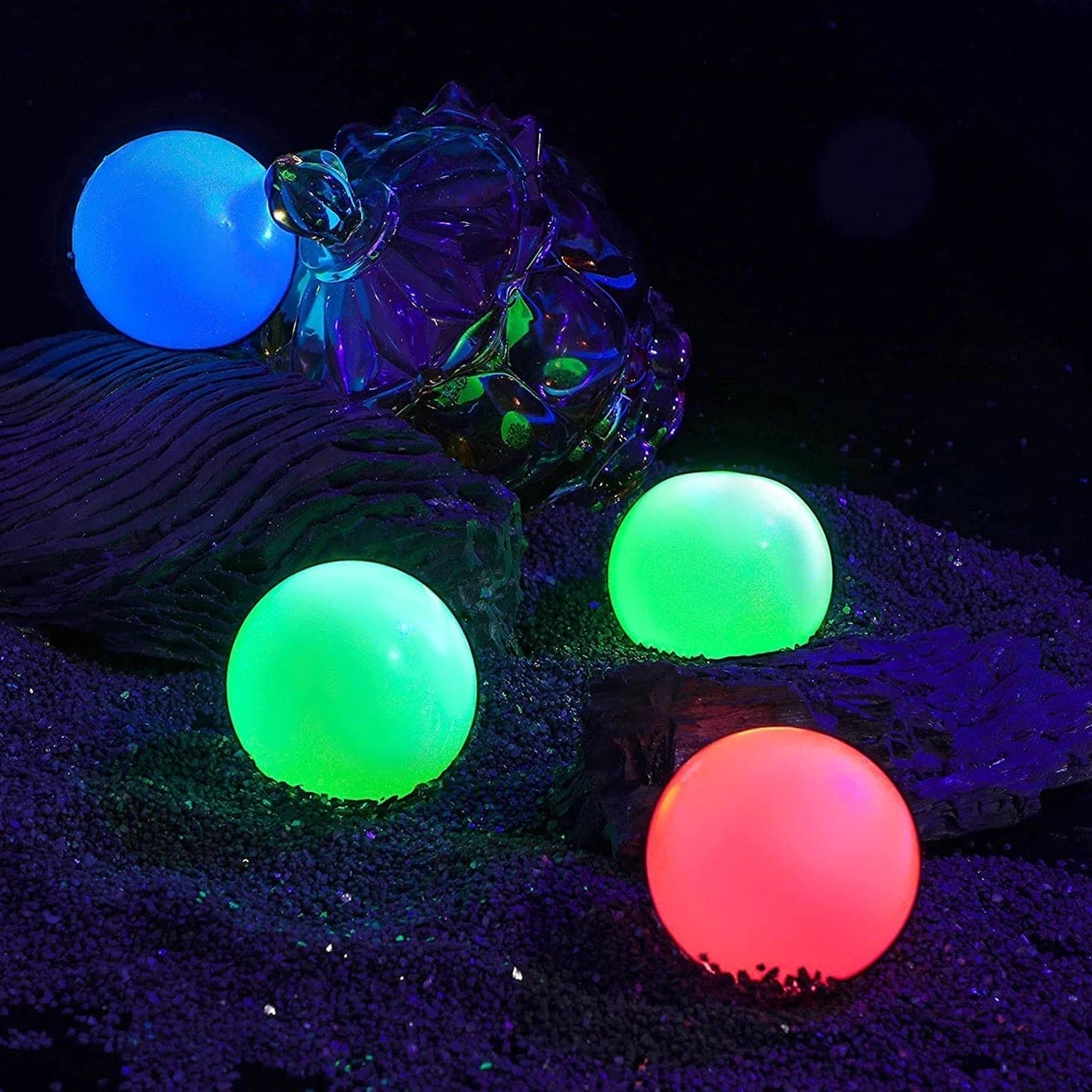 Luminous Orbit: Glowing Wall Ball Fidget Toy - The Little Big Store