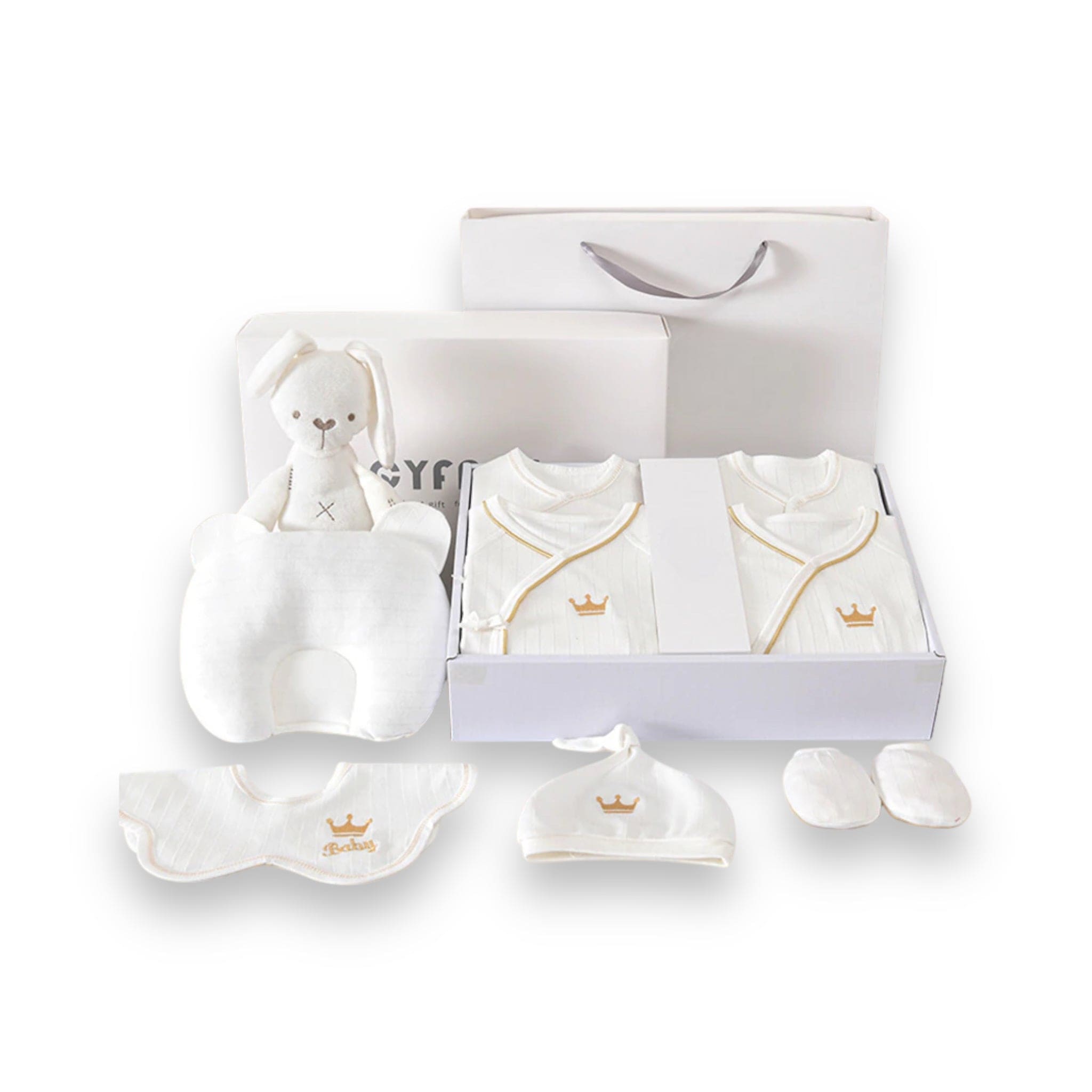 Luxe Arrival: Newborn Baby Essentials Set - The Little Big Store