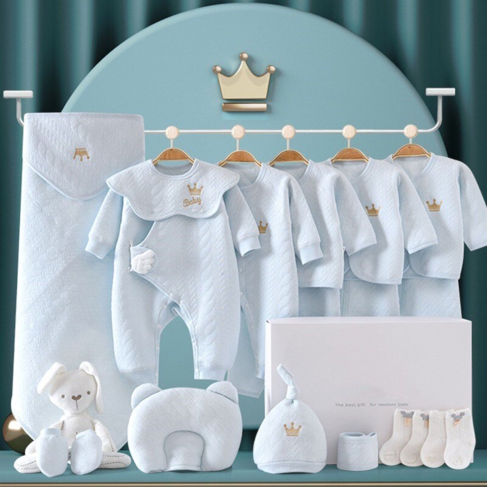 Luxe Arrival: Newborn Baby Essentials Set - The Little Big Store