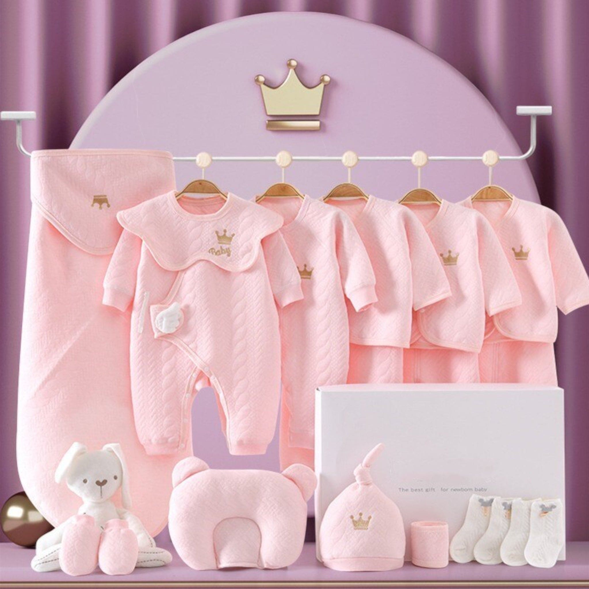 Luxe Arrival: Newborn Baby Essentials Set - The Little Big Store