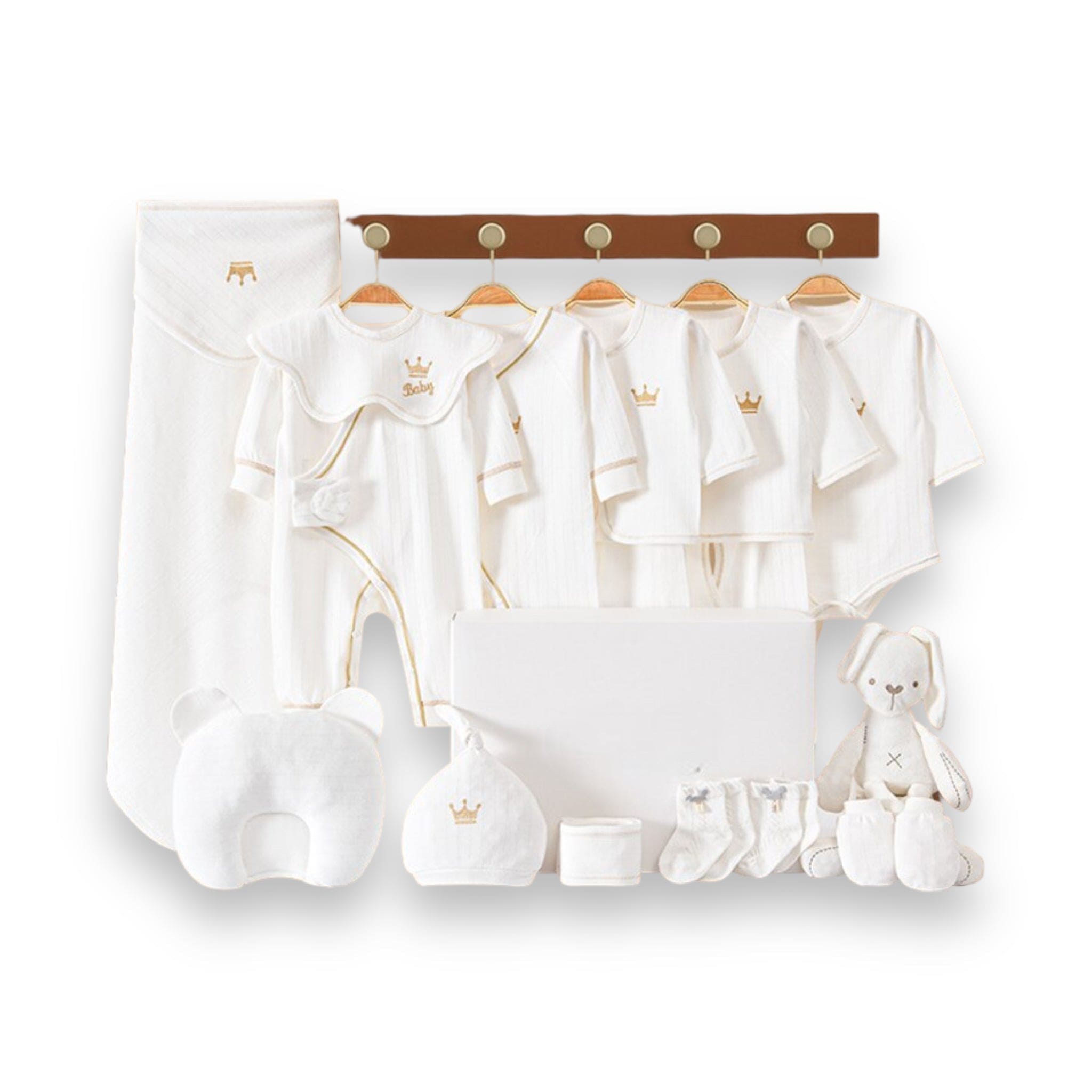 Luxe Arrival: Newborn Baby Essentials Set - The Little Big Store