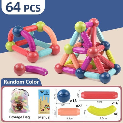 Magnetix Marvels: Magic Magnetic Building Blocks Toy - The Little Big Store