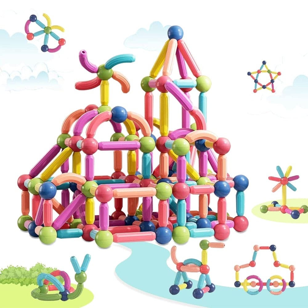 Magnetix Marvels: Magic Magnetic Building Blocks Toy - The Little Big Store