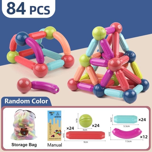 Magnetix Marvels: Magic Magnetic Building Blocks Toy - The Little Big Store