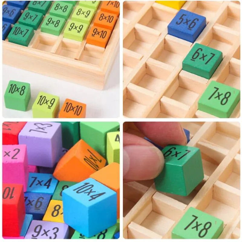 Math Marvels: Montessori Multiplication Table Teaching Set - The Little Big Store