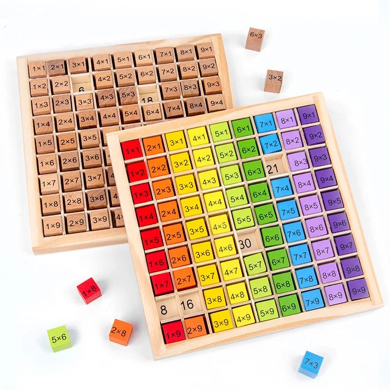 Math Marvels: Montessori Multiplication Table Teaching Set - The Little Big Store