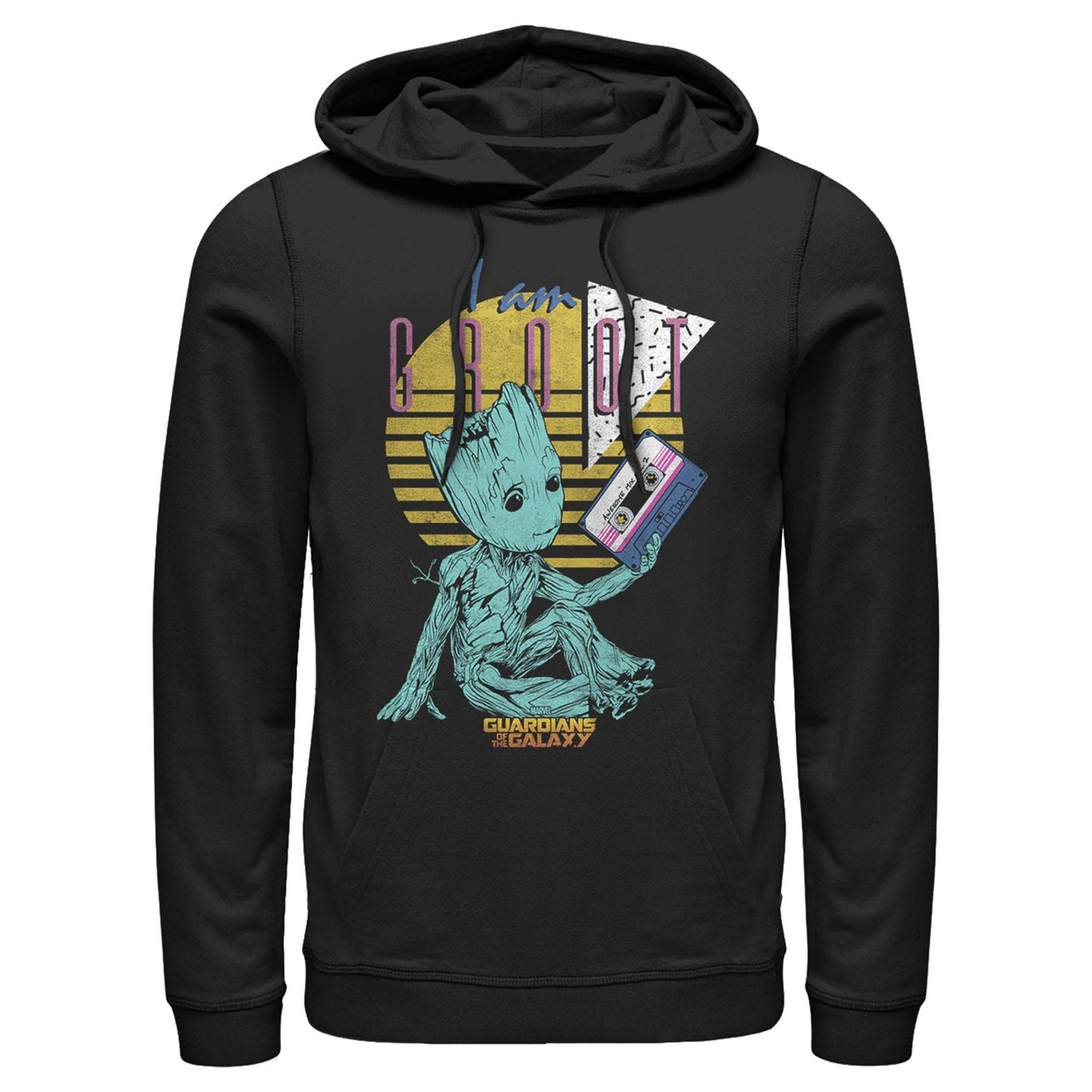 Men's Marvel 90s Groots Lightweight Hoodie - The Little Big Store