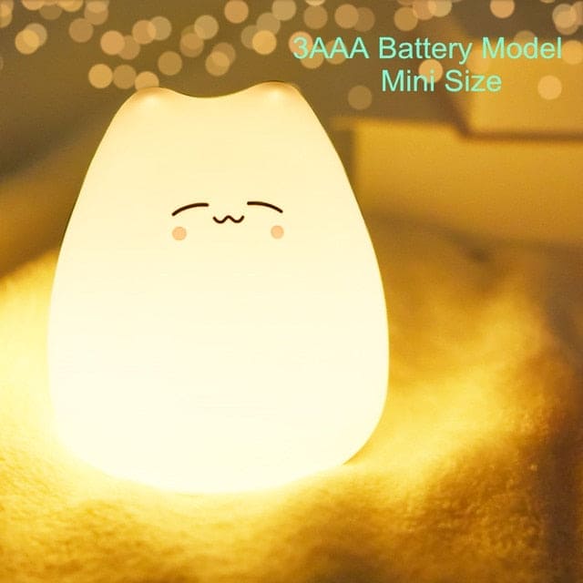 Mini Cat Baby Night Lamp - The Little Big Store