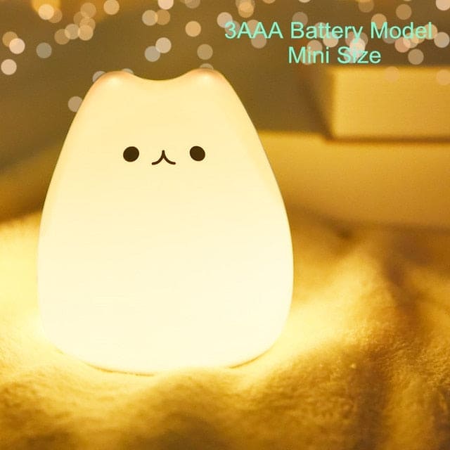 Mini Cat Baby Night Lamp - The Little Big Store