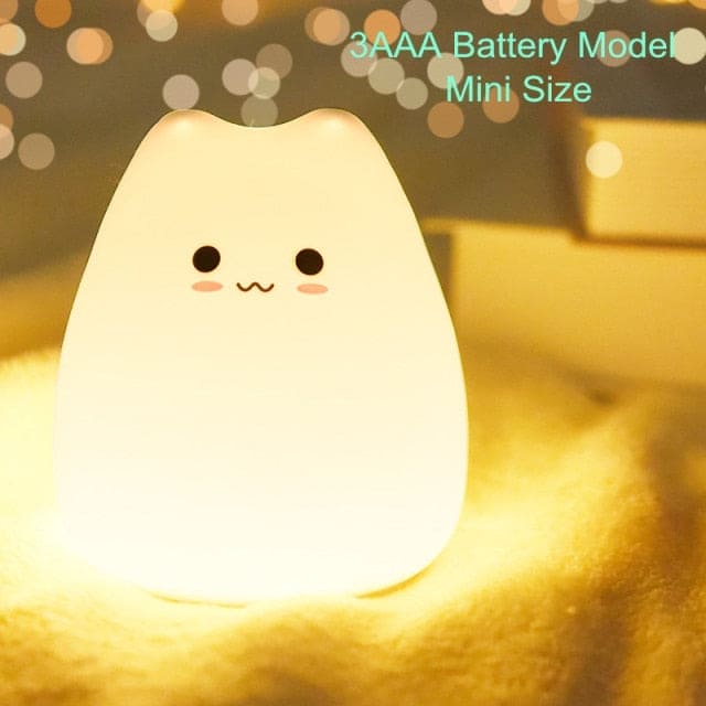 Mini Cat Baby Night Lamp - The Little Big Store