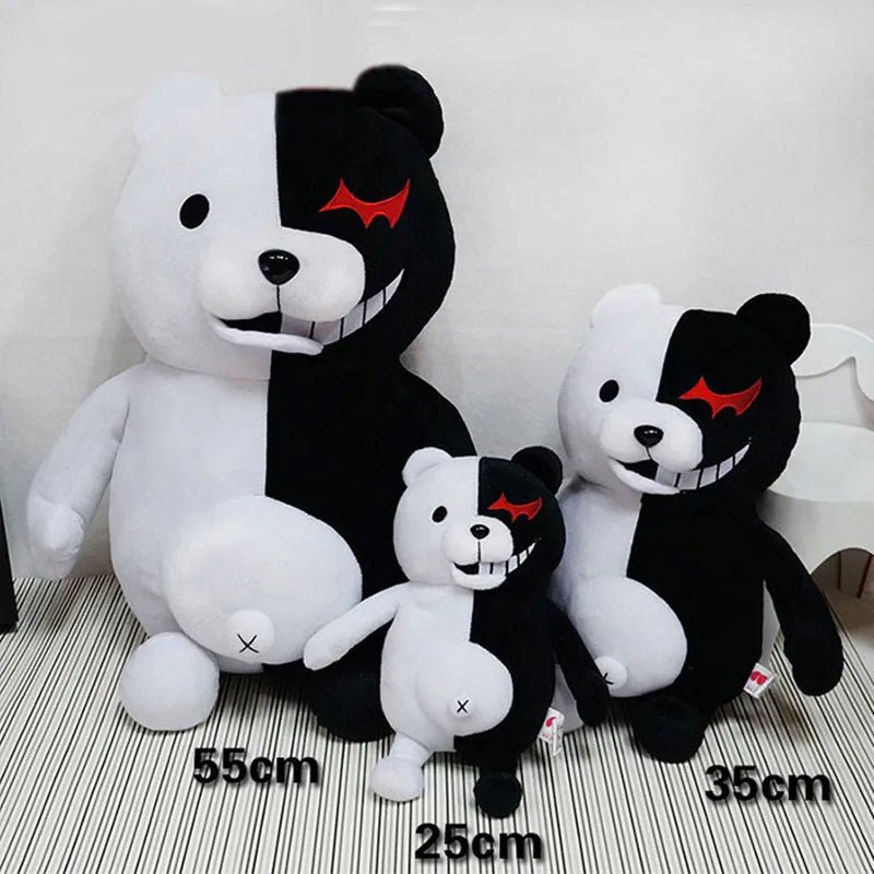 Monokuma Madness: Super Soft Danganronpa Plush Toy Duo for the Ultimate Birthday Gift! 🐻🎉 - The Little Big Store