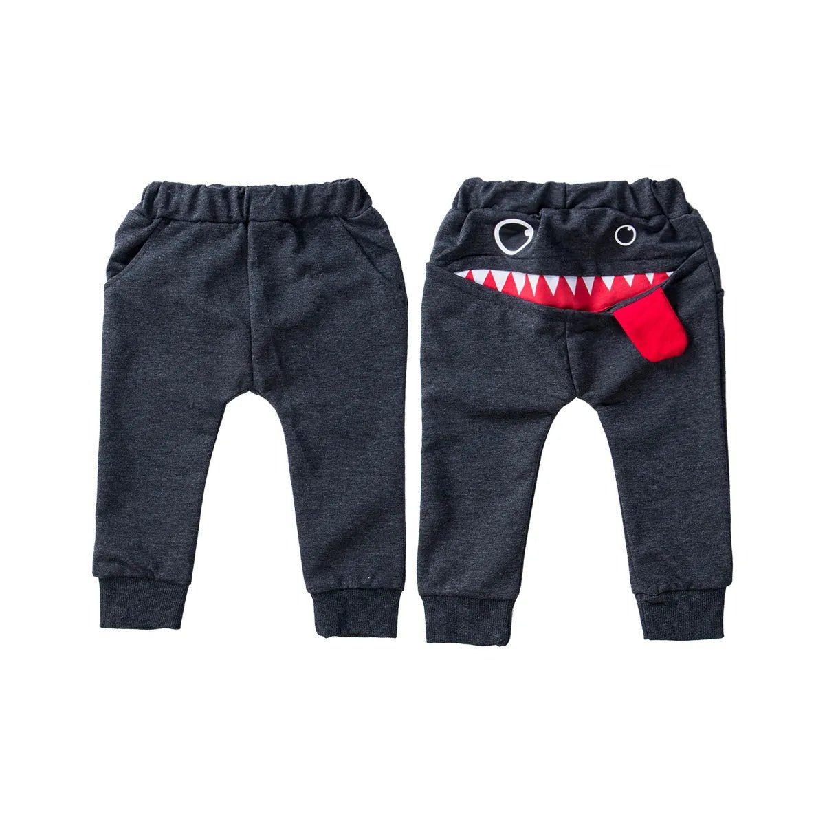 Monster Chic: 2024 Toddler Baby Boy Cartoon Harem Pants - Baggy Jogger Trousers for Trendy Tots 0-4Y! 🦠👶👖 - The Little Big Store