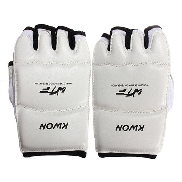 New Leather Half Finger Kids Children Karate Boxing Gloves - The Little Big Store