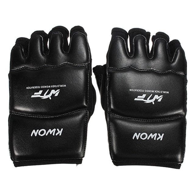 New Leather Half Finger Kids Children Karate Boxing Gloves - The Little Big Store